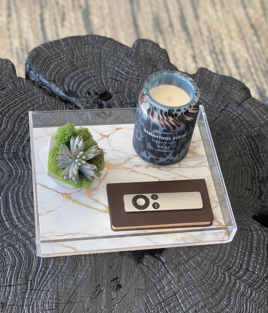 Mini Jack of all Trays Clear Acrylic Statement Home