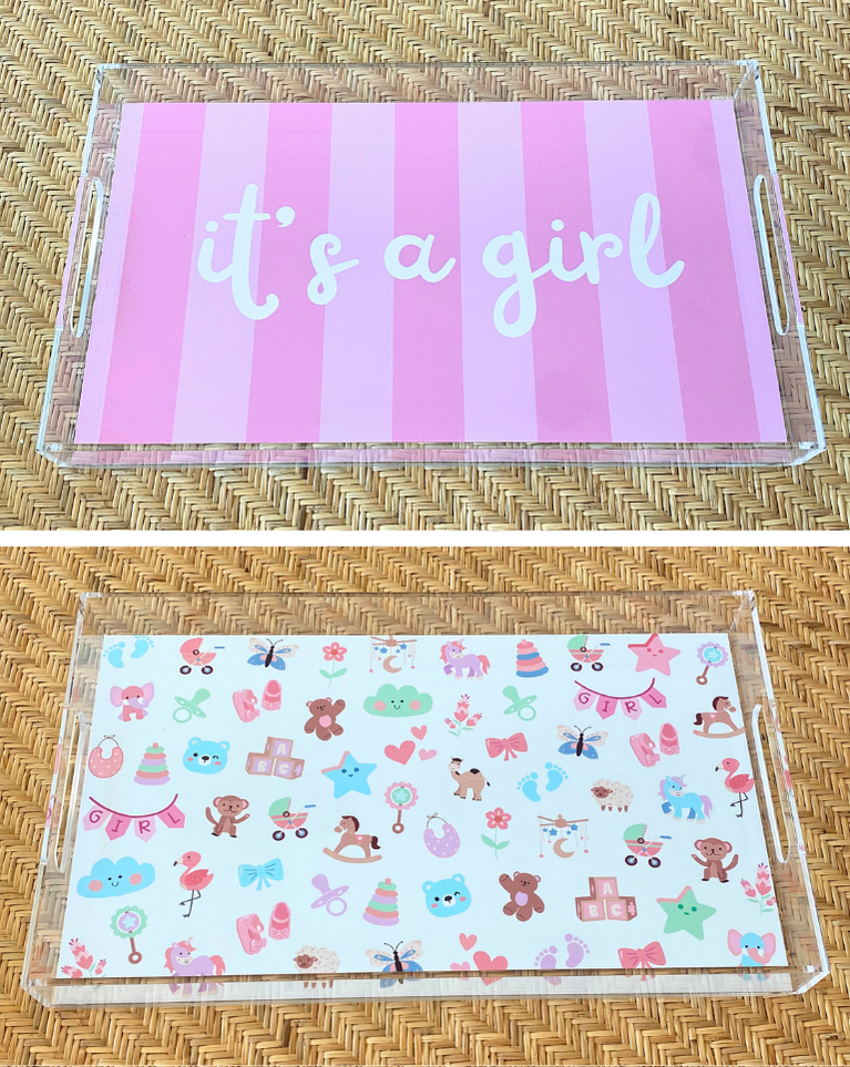 It's a Girl Reversible Insert