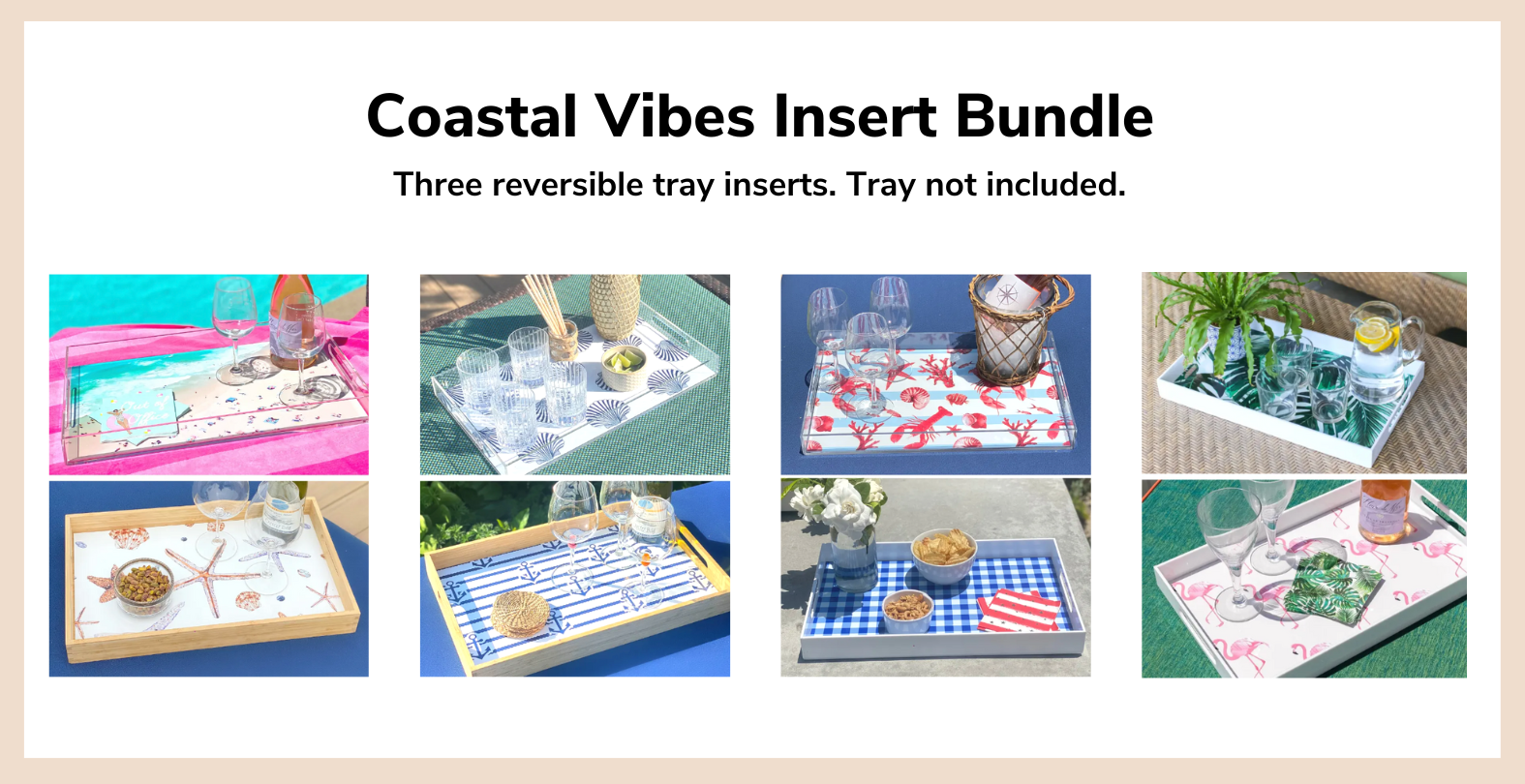 Coastal Vibes Insert Bundle