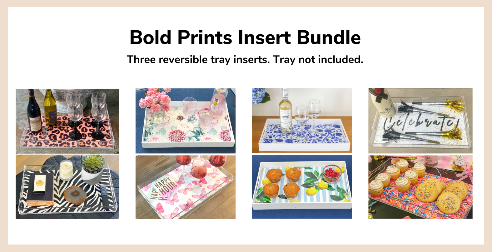 Bold Prints Insert Bundle