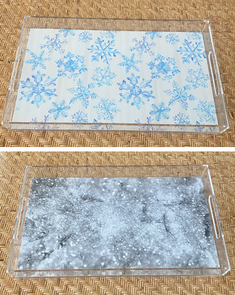 Let It Snow Reversible Insert