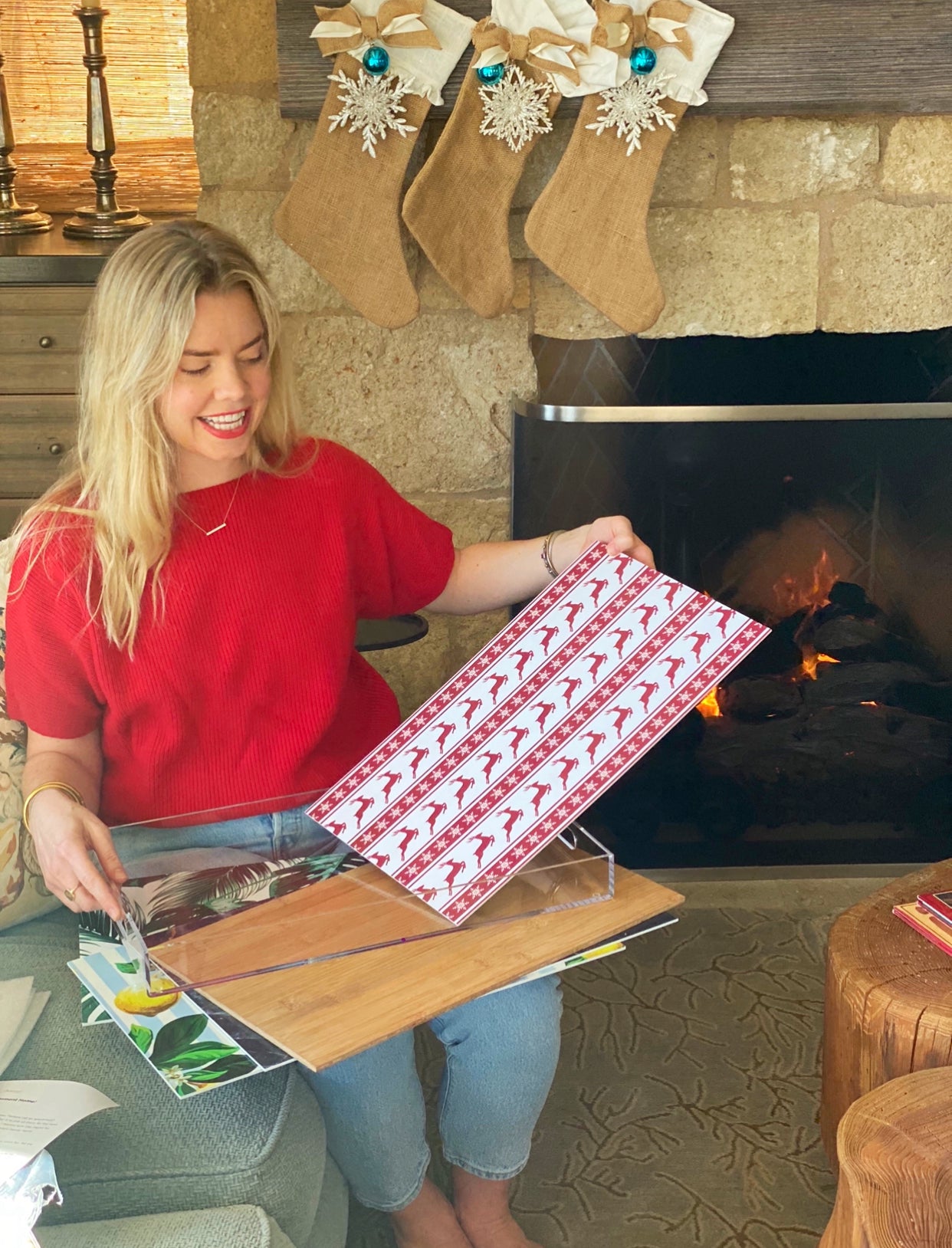 Merry & Bright Reversible Insert