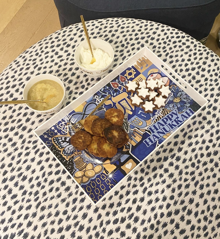 Happy Hanukkah Reversible Insert