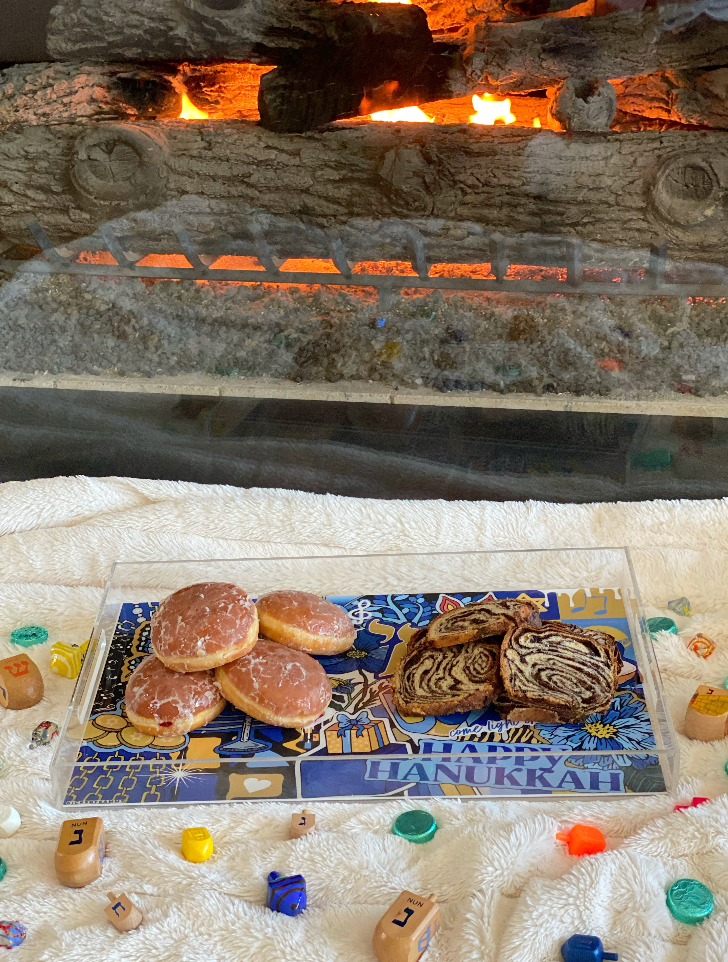 Happy Hanukkah Reversible Insert