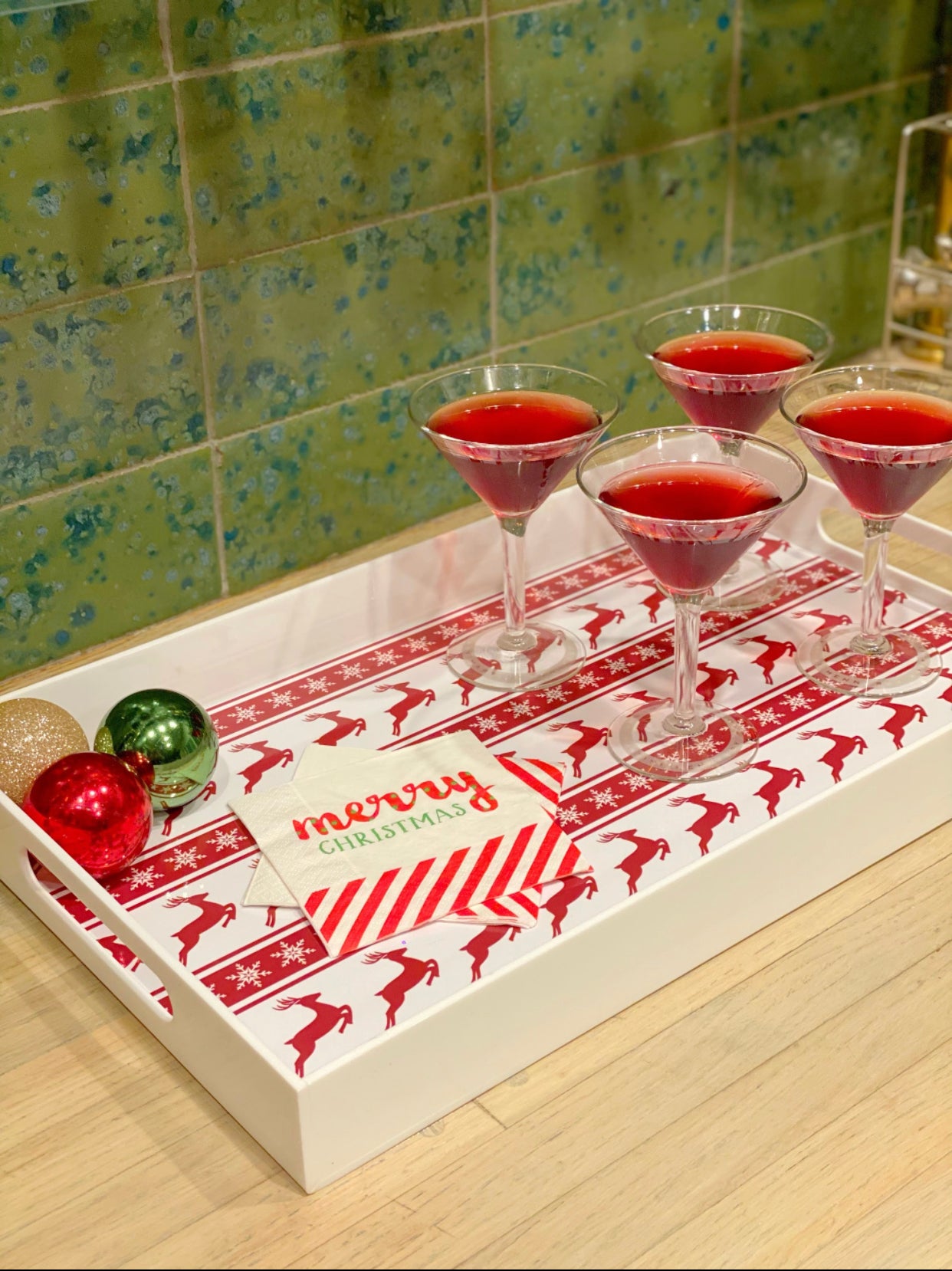 Merry & Bright Reversible Insert